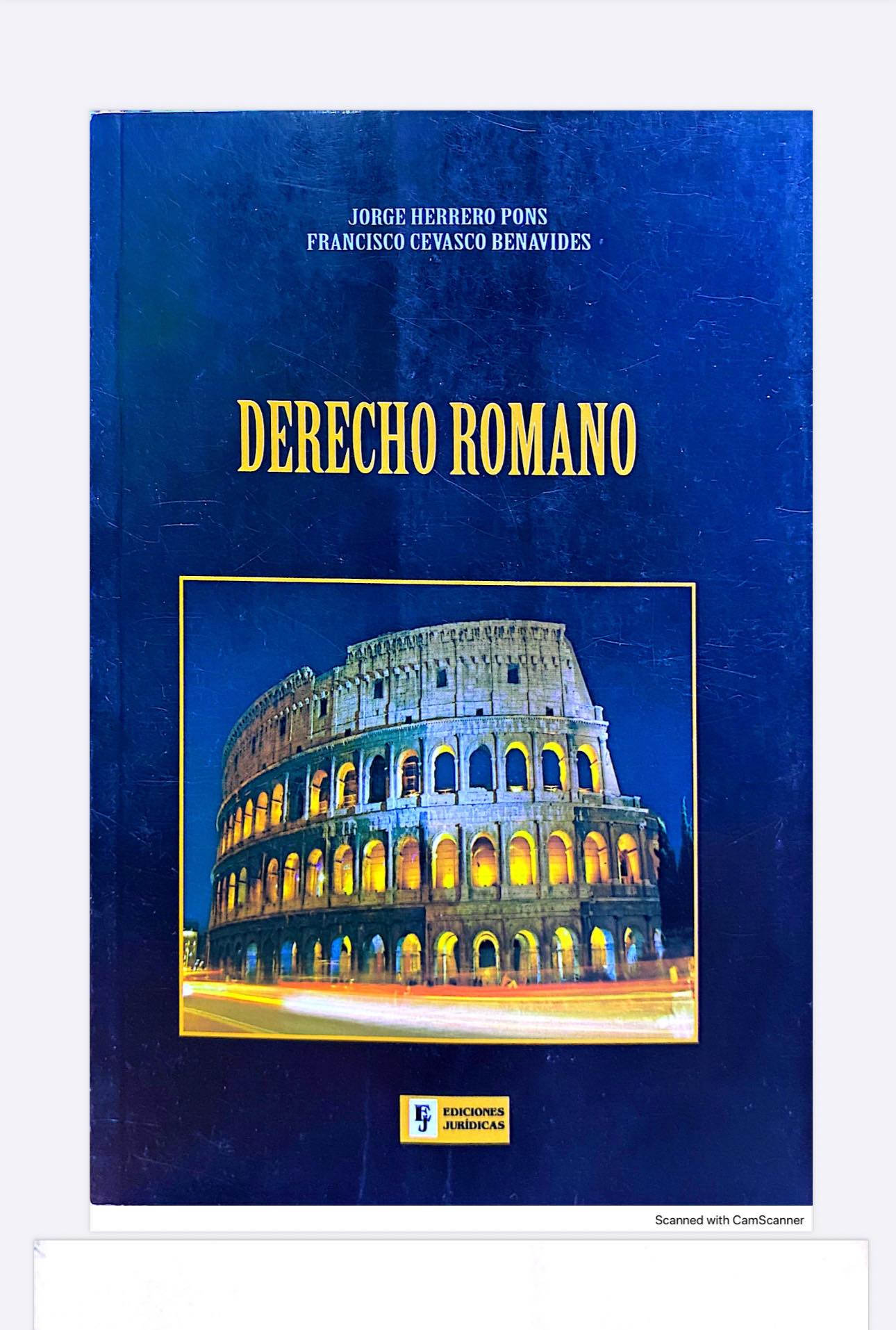 DERECHO ROMANO