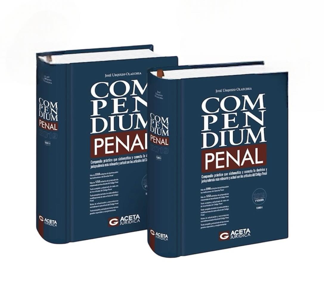 COMPENDIUM PENAL 2019 - 2 TOMOS - Libreria Rashomon