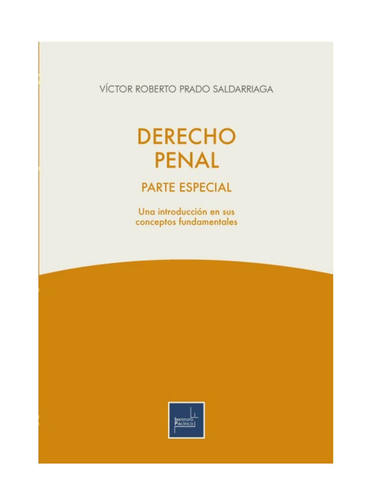 DERECHO PENAL PARTE ESPECIAL