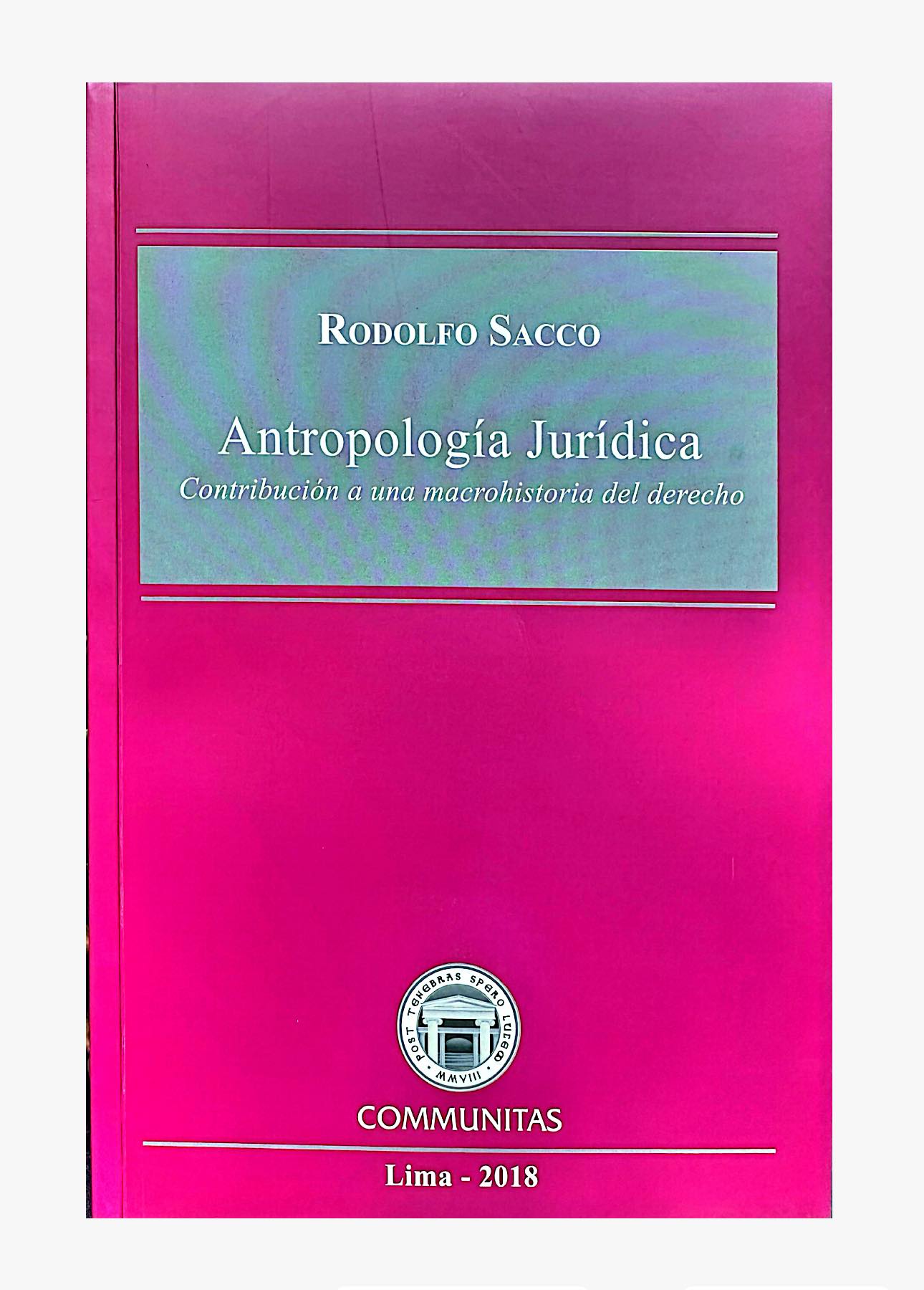 ANTROPOLOGÍA JURÍDICA