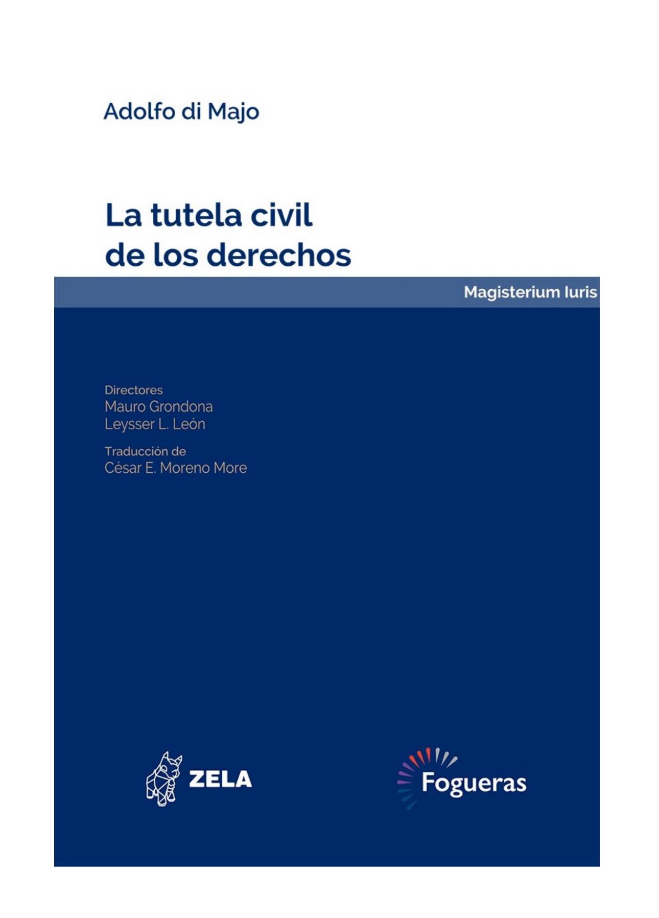 LA TUTELA CIVIL DE LOS DERECHOS