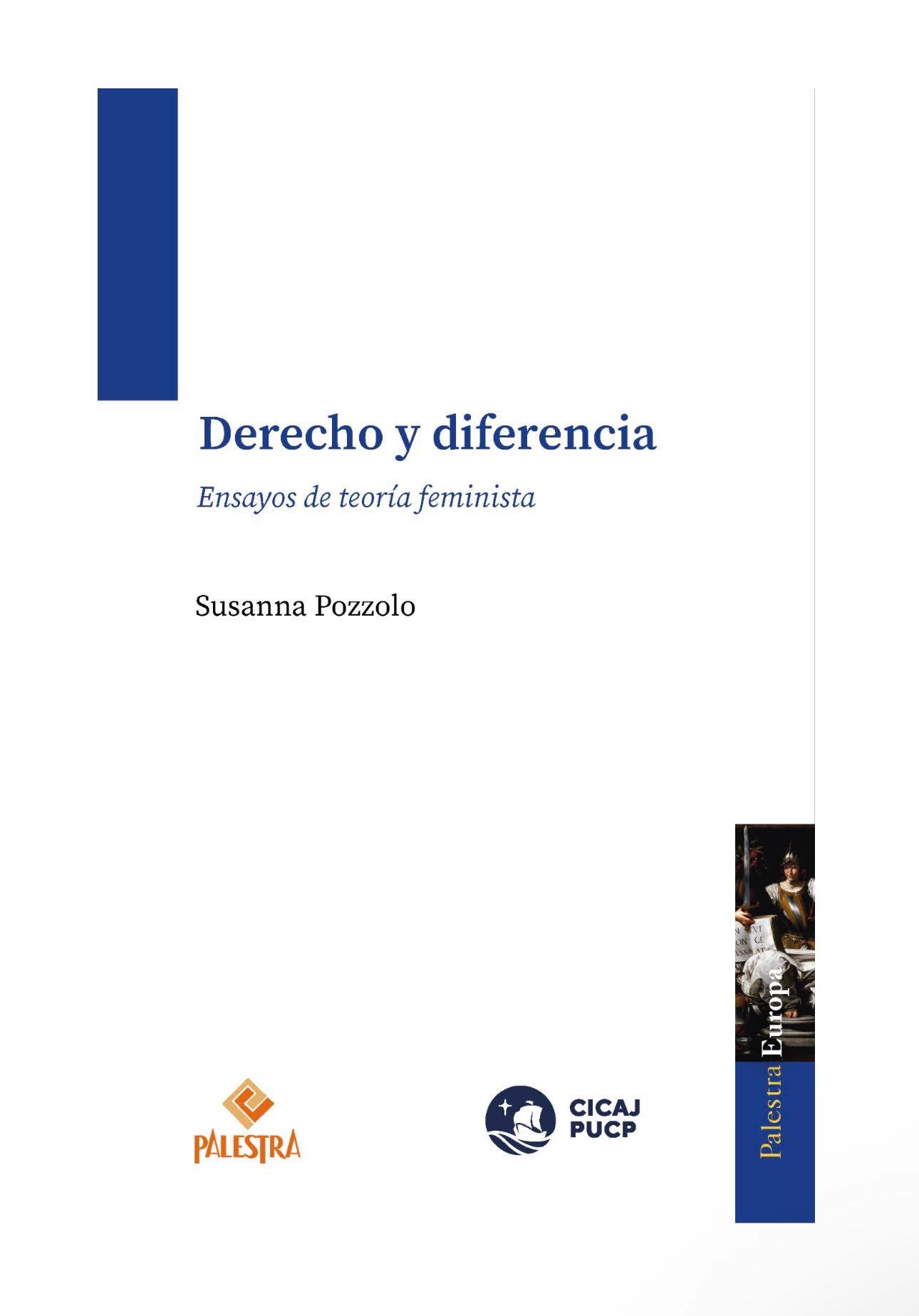 DERECHO Y DIFERENCIA Ensayos de teoría feminista