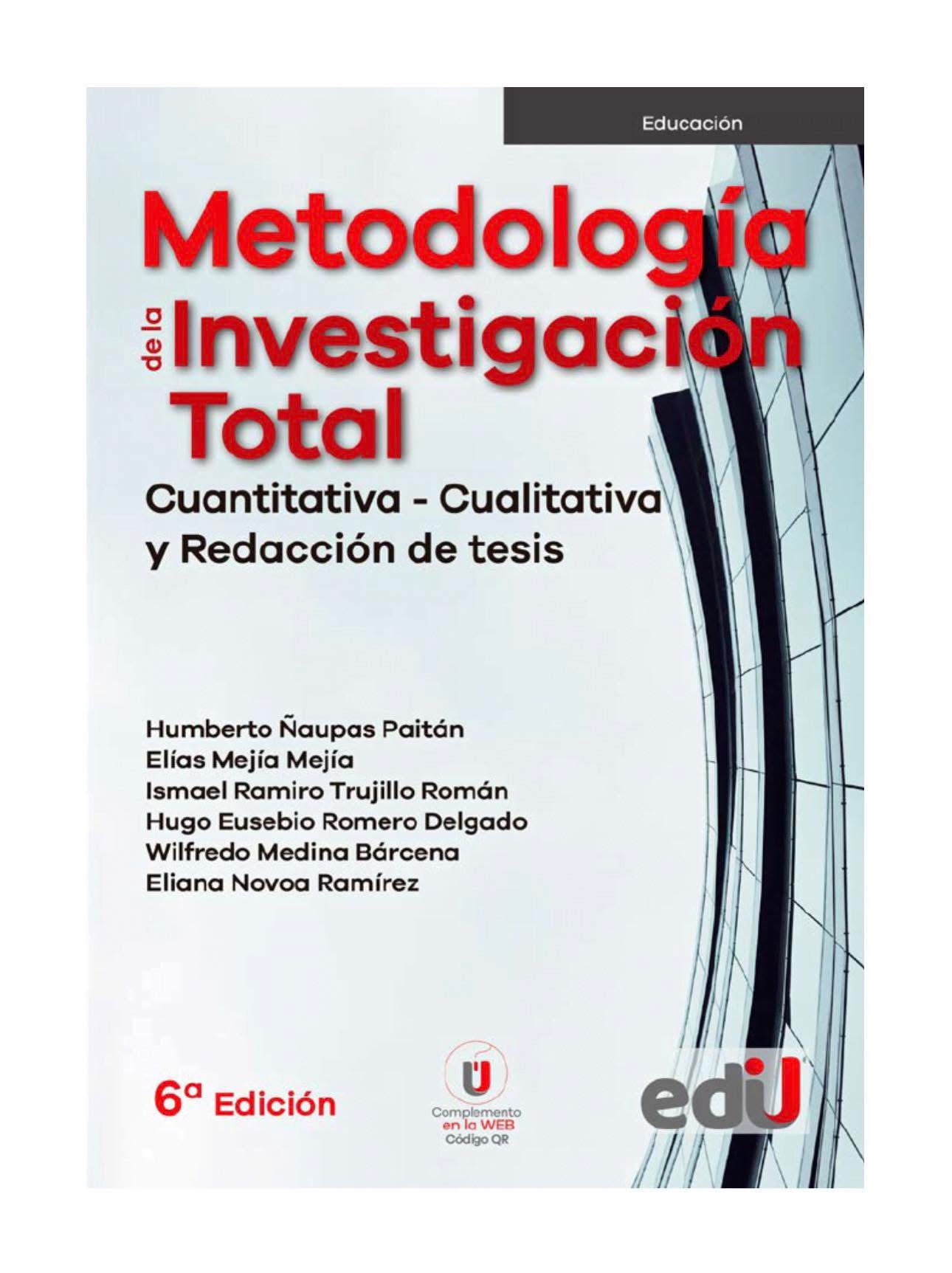 METODOLOGÍA DE LA INVESTIGACIÓN TOTAL
