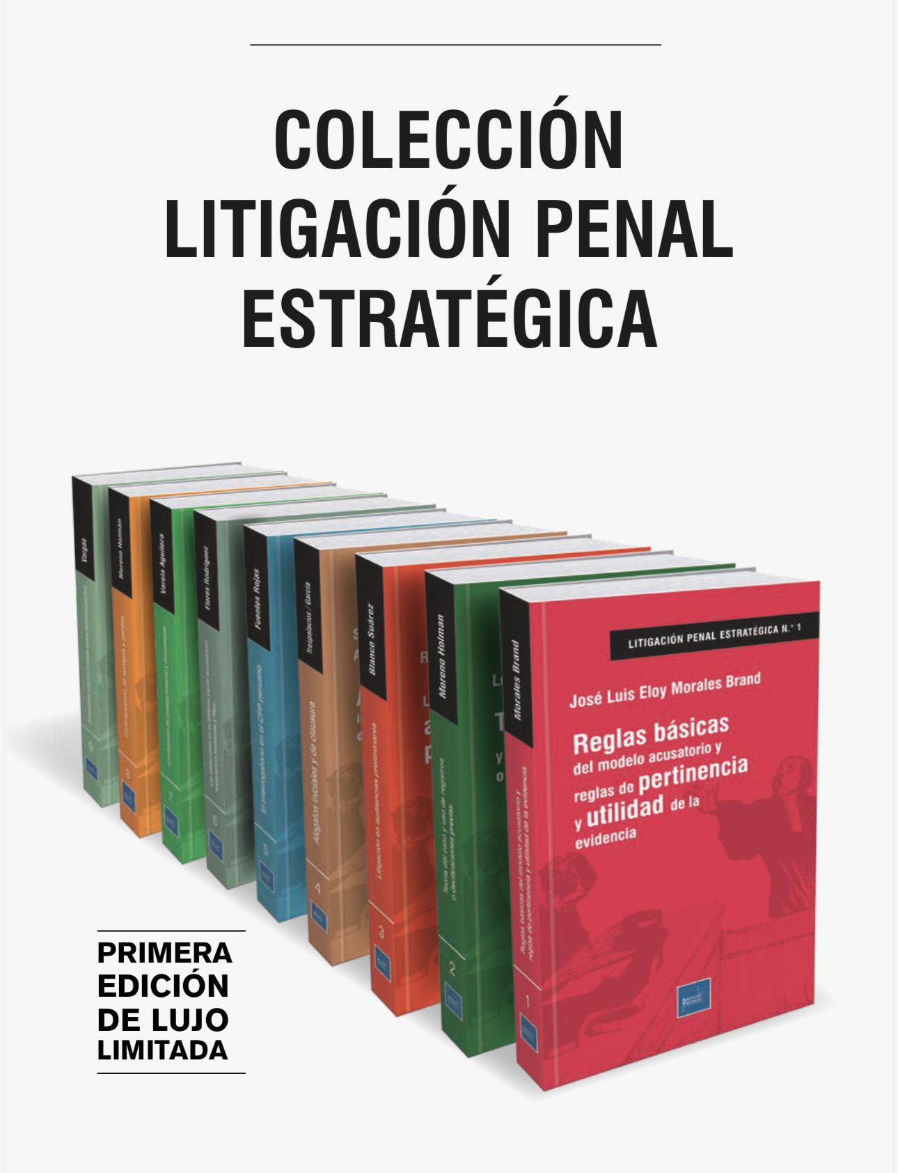 COLECCIÓN LITIGACIÓN PENAL ESTRATÉGICA 9 TOMOS