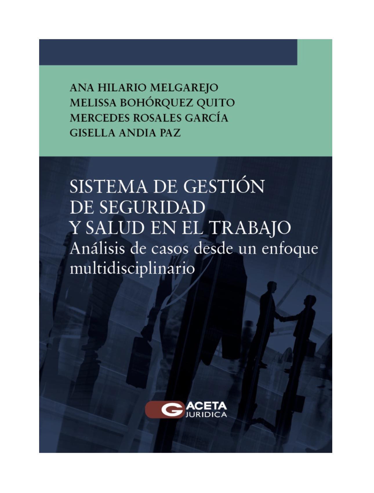 SISTEMA DE GESTIÓN DE SEGURIDAD Y SALUD EN EL TRABAJO