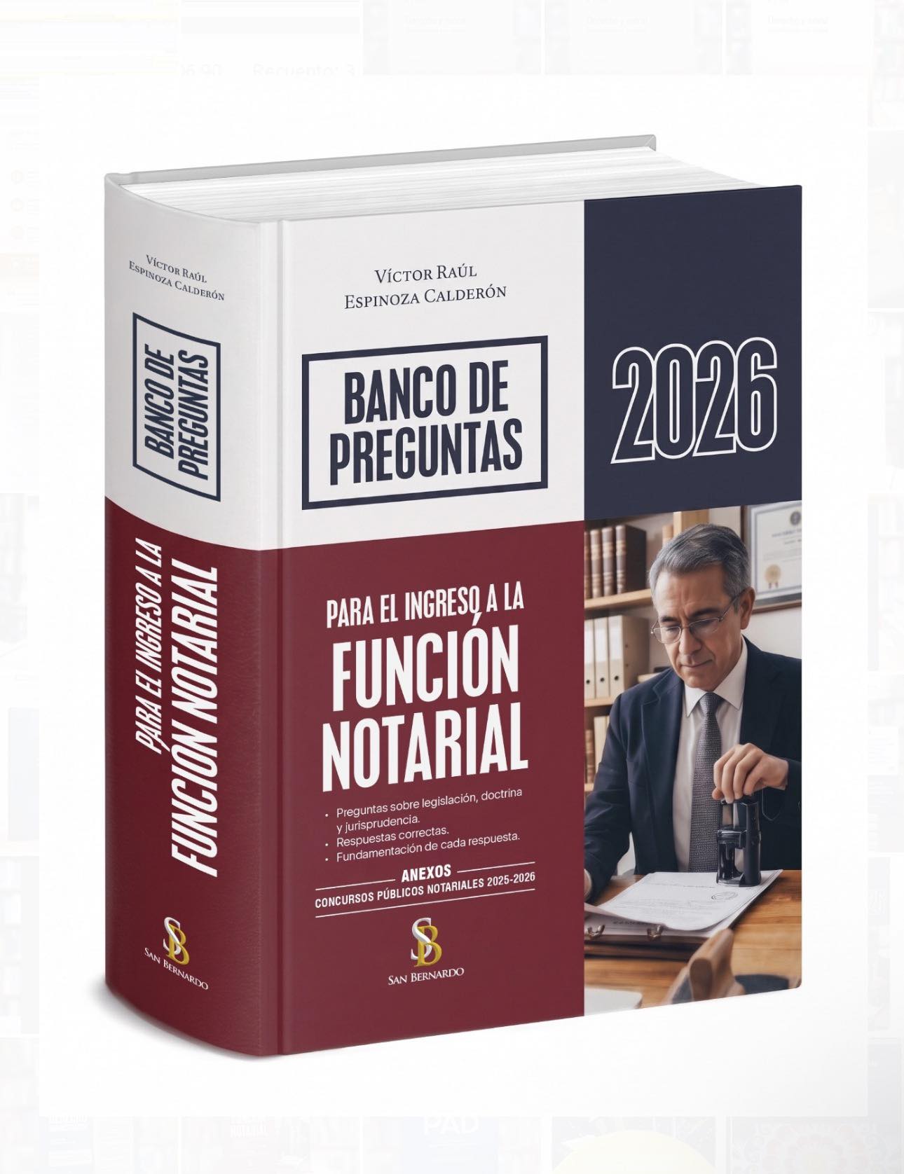 BANCO DE PREGUNTAS PARA ACCESO A LA FUNCIÓN NOTARIAL 2026