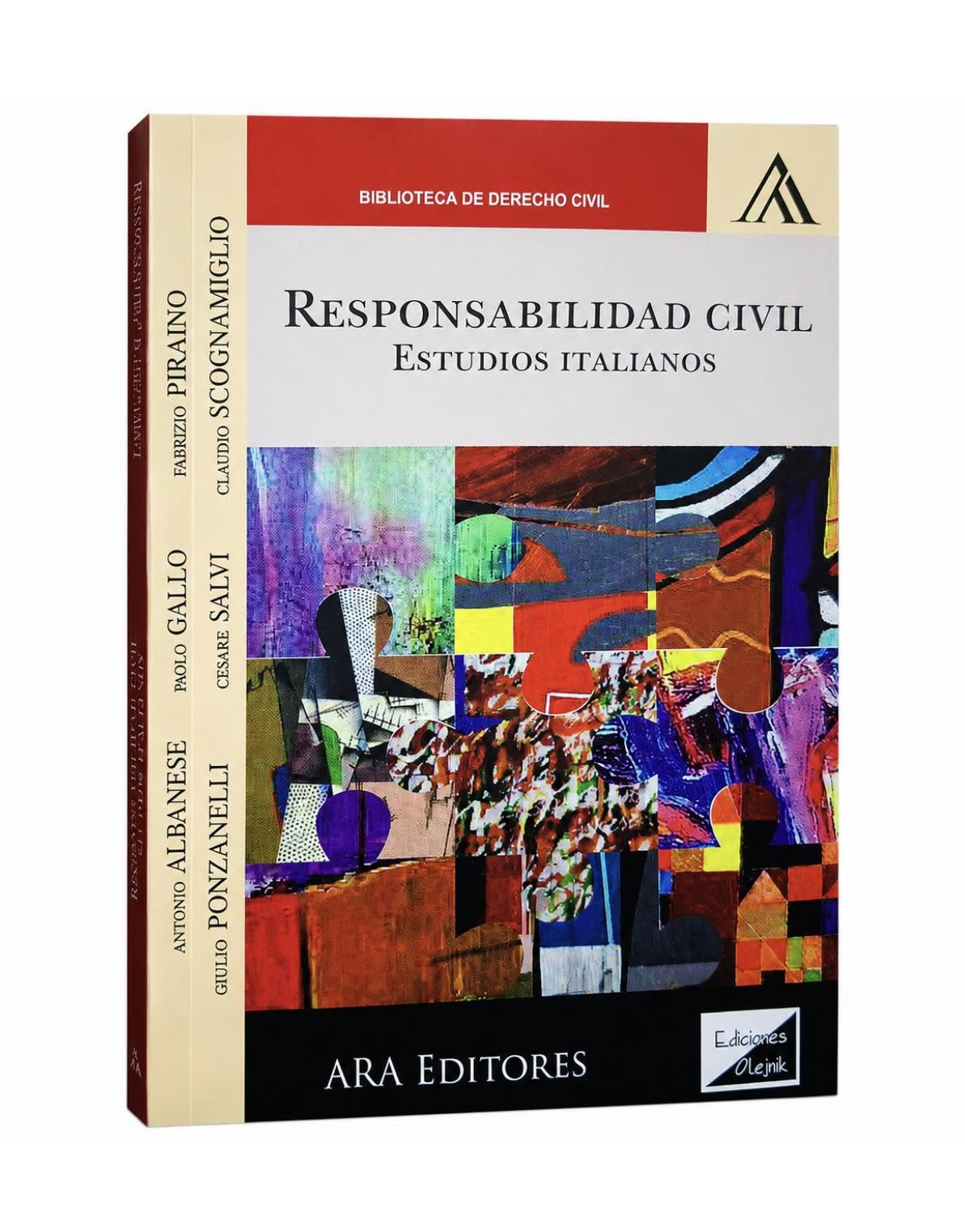 RESPONSABILIDAD CIVIL. ESTUDIOS ITALIANOS