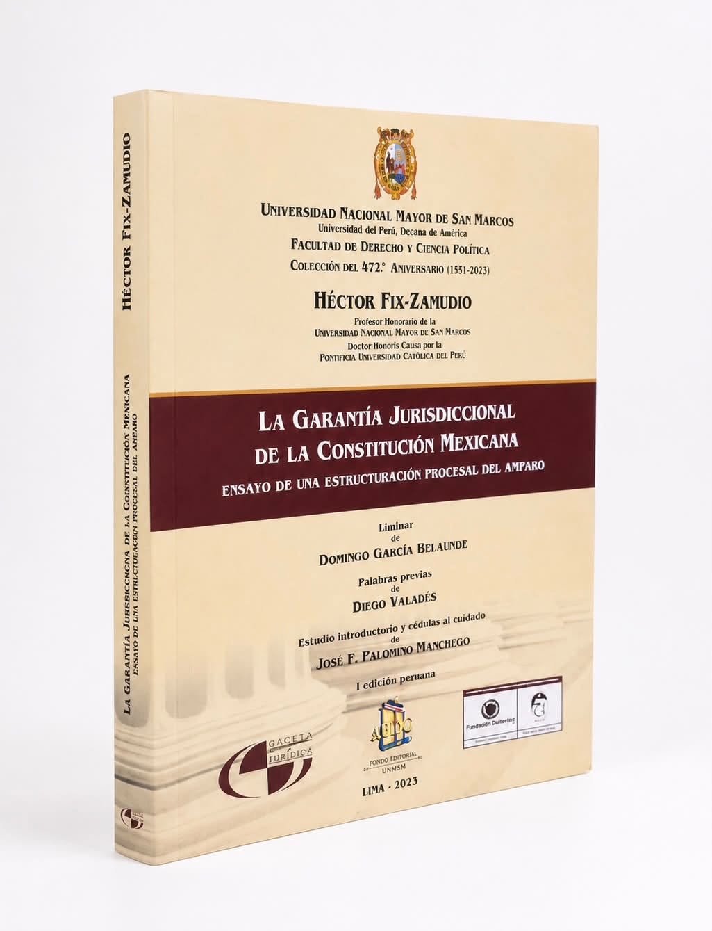 LA GARANTÍA JURISDICCIONAL DE LA CONSTITUCIÓN MEXICANA. Ensayo de una estructuración procesal del amparo