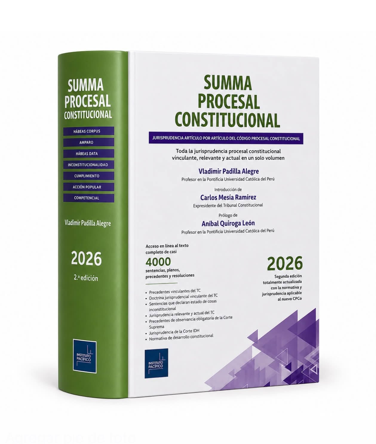 SUMMA PROCESAL CONSTITUCIONAL 2026