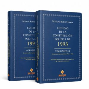 ESTUDIO DE LA CONSTITUCIÓN POLÍTICA DE 1993 - 2 VOLÚMENES
